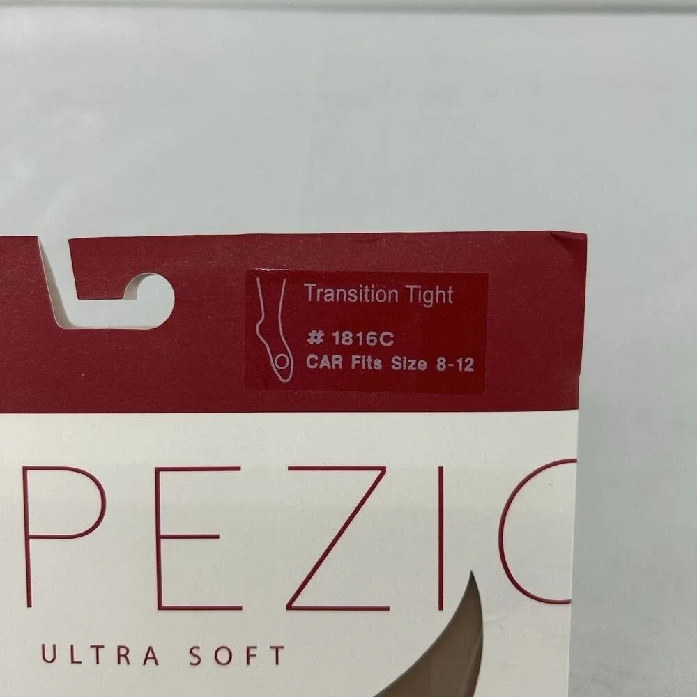 Lot Of 3 Capezio Girls 8-12 Ultra Soft Transition Tights Pink 1916C, Tan, Black